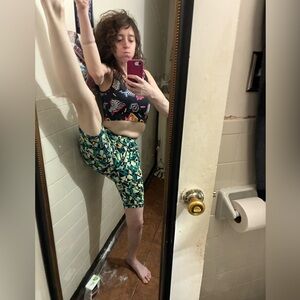 Sweaty Betty & Other 80’s Geometric Print Workout Wardrobe Elevation